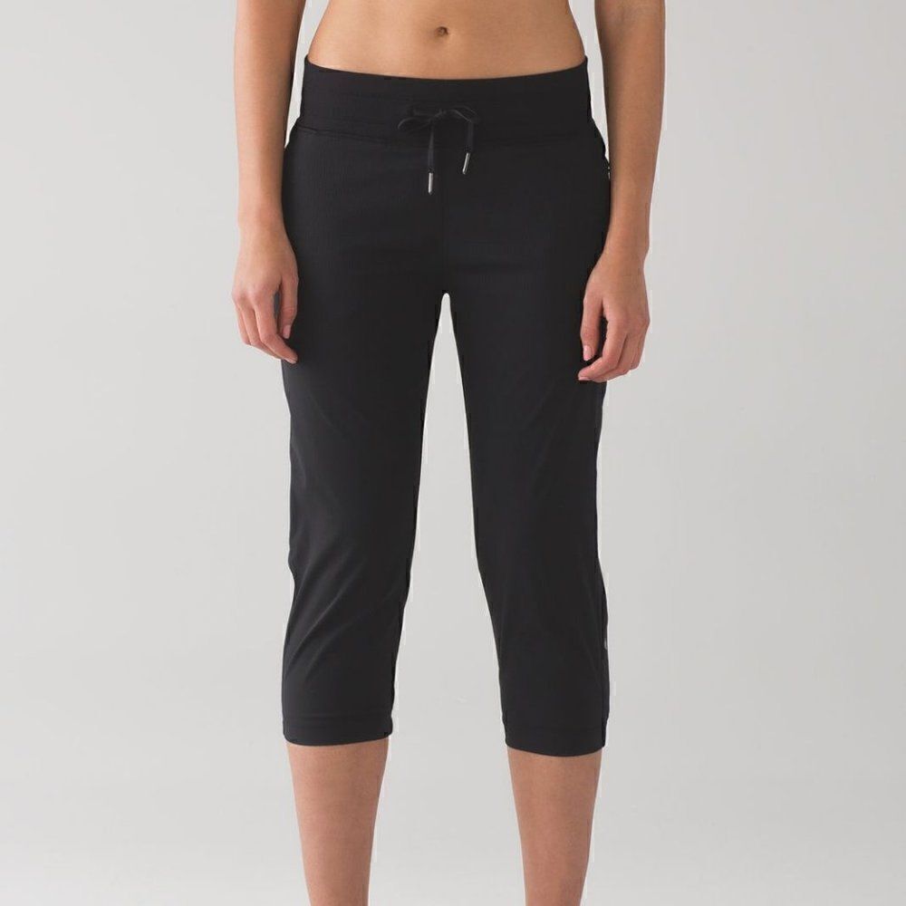 Lululemon Dance Studio Crop Black Pants 12